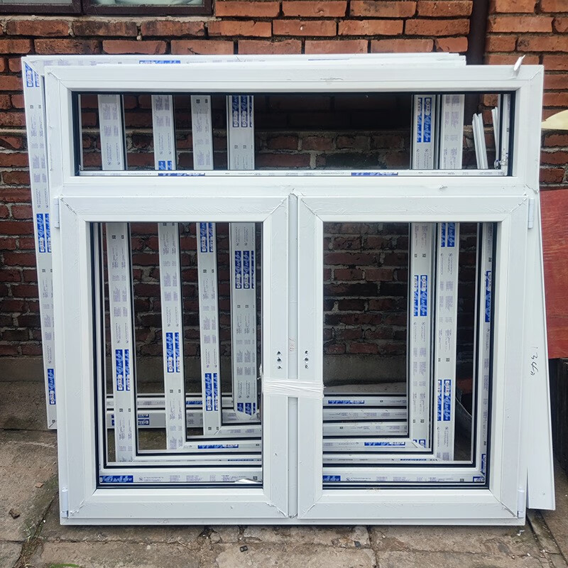 北京塑钢门窗厂家 海螺60海螺70塑钢窗 封阳台落地隔音窗户平开窗