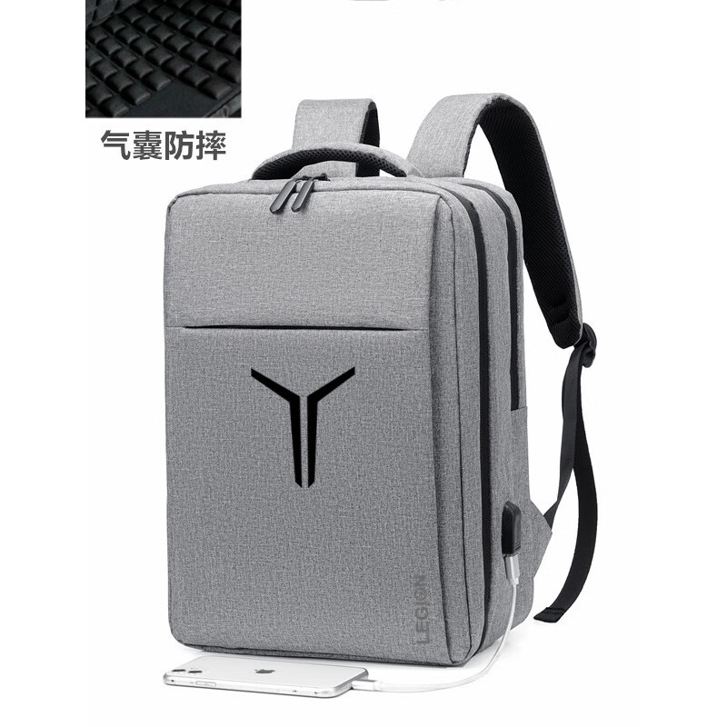 欧芙曼适用于拯救者y9000p电脑包联想16英寸r7000p电脑双肩背包Y7000p 25款黑色(气囊)炫Y 升级可放机械键 16英寸