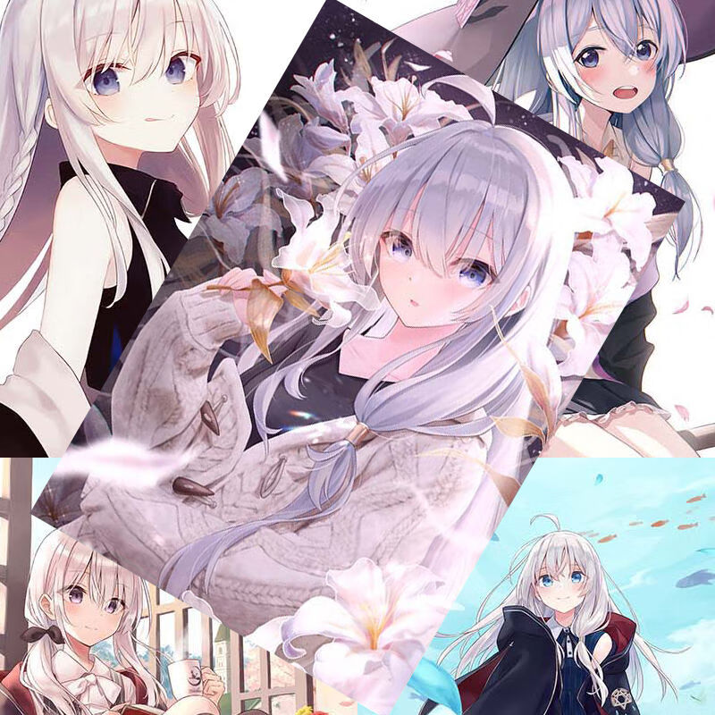 妙普乐魔女之旅动漫墙纸海报 魔女之旅海报新款灰之魔女二次元周边