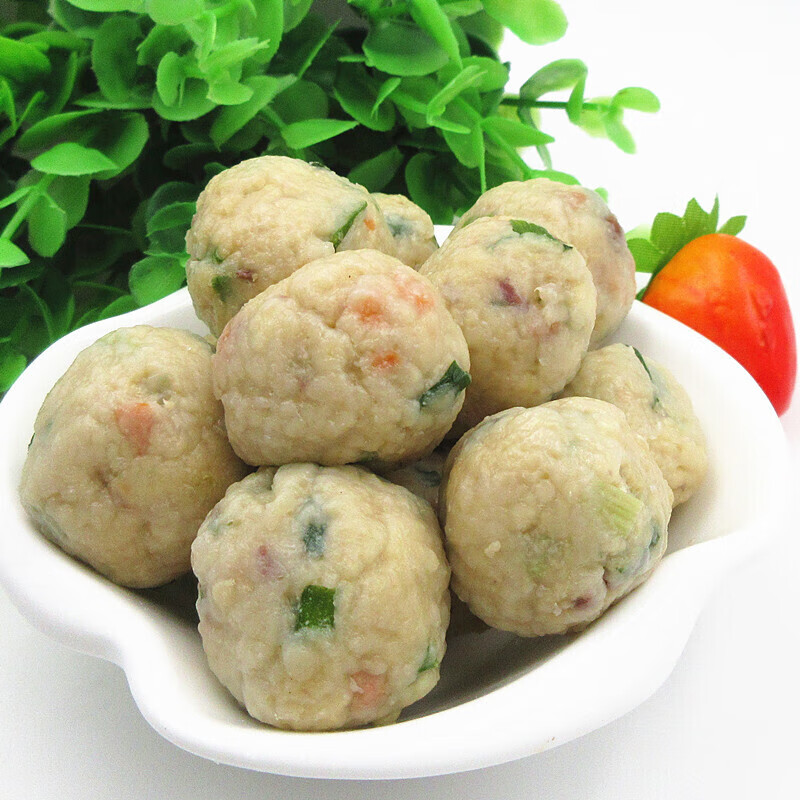 虎钢馋特产sf莆田特色小吃豆腐丸农家手工无饷豆腐丸一件1000g