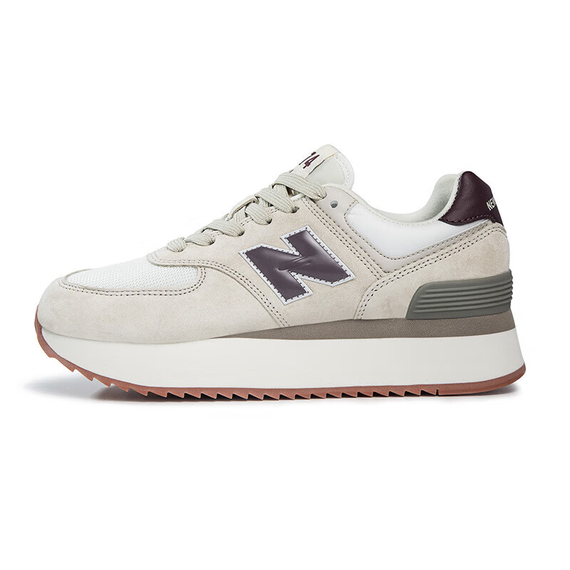 新百伦官方透气nb复古跑步鞋女厚底运动鞋冬新款学生纽百伦new巴 旗舰