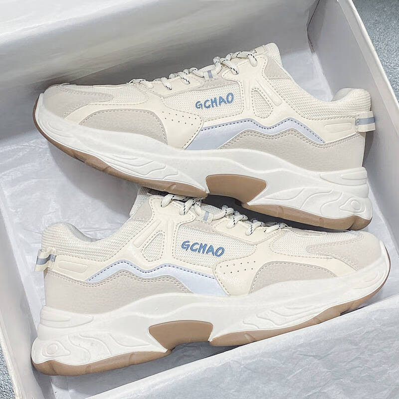 格宝特福建莆田老爹鞋高品质男鞋夏季新款轻便舒适内里百搭透气运动鞋