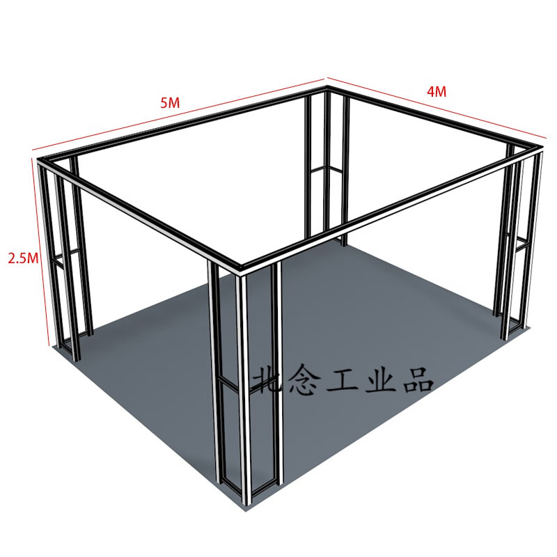 定制适用商场快闪展架特卖场品牌服装展位鞋店货架临时移动快装发光桁