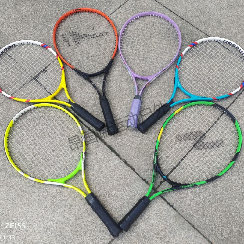 南啵丸网球拍金宇初学者套装单人双人通用男女新手练习训练学生 单支