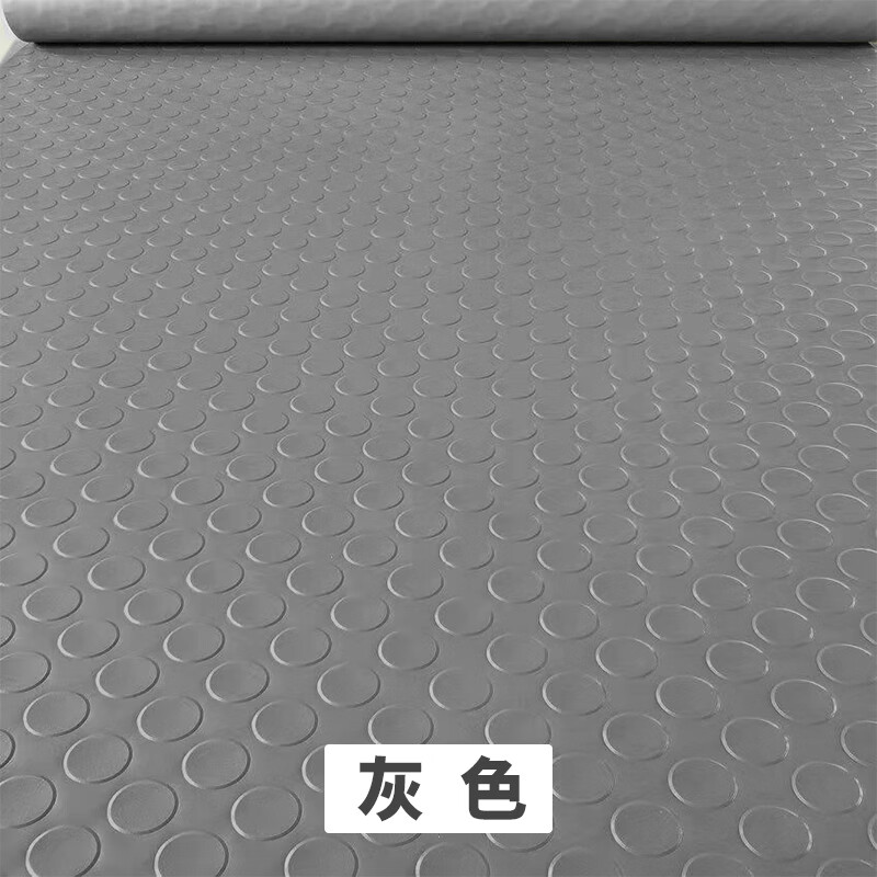 超市专用生鲜蔬菜果蔬货架铺垫pvc橡胶水果防滑垫 灰色铜钱纹 1米宽x5