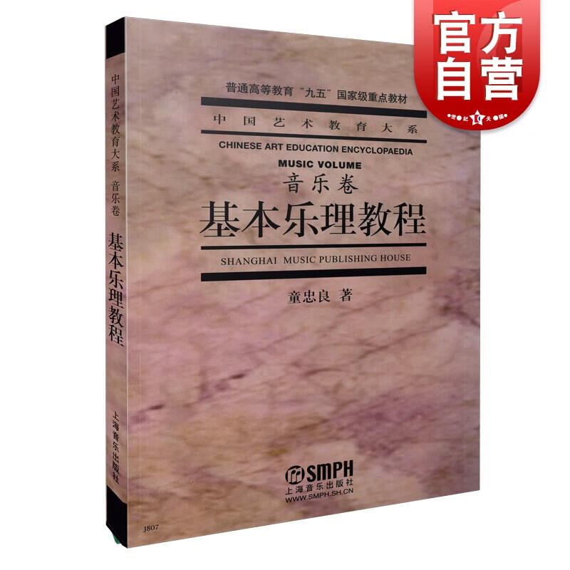 基本乐理教程 音乐卷 童忠良 中国艺术教育大系 高考艺考乐理书 音乐