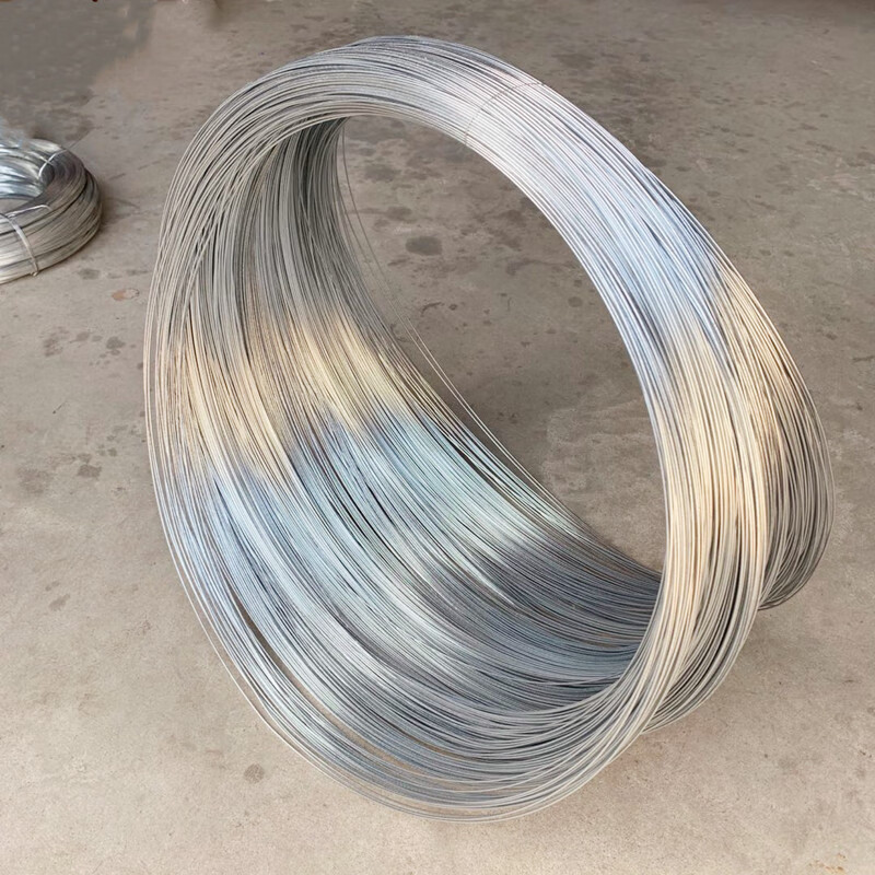 防锈热镀锌软铁丝8/14手工园艺挂窗帘晾衣绳打包细铁扎线 5米16号铁丝