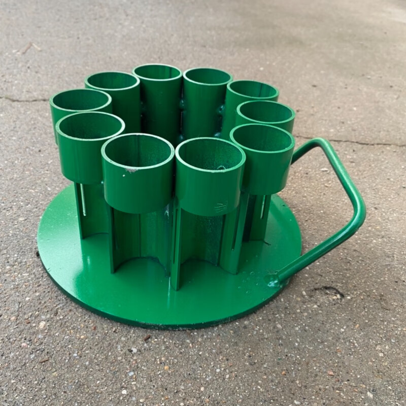 仁聚益定制新款防串火放炮神器二踢脚发射器双响炮炮台连放器二台脚