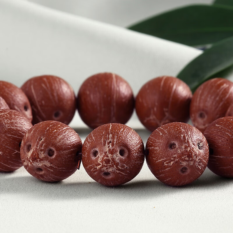 pure girl 紫金鼠手串正圆鼠三眼菩提子 原籽前鼠后猫手链佛珠男女