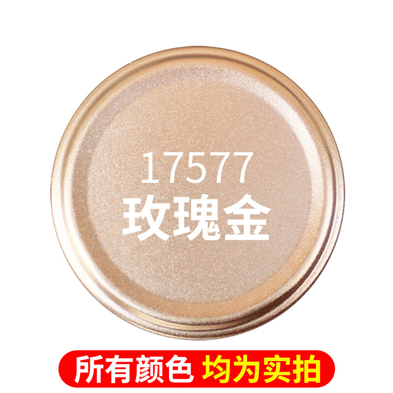 工马电镀喷漆土豪金色铝合金纳米镀金香槟金油漆玫瑰金黄色闪光金属漆