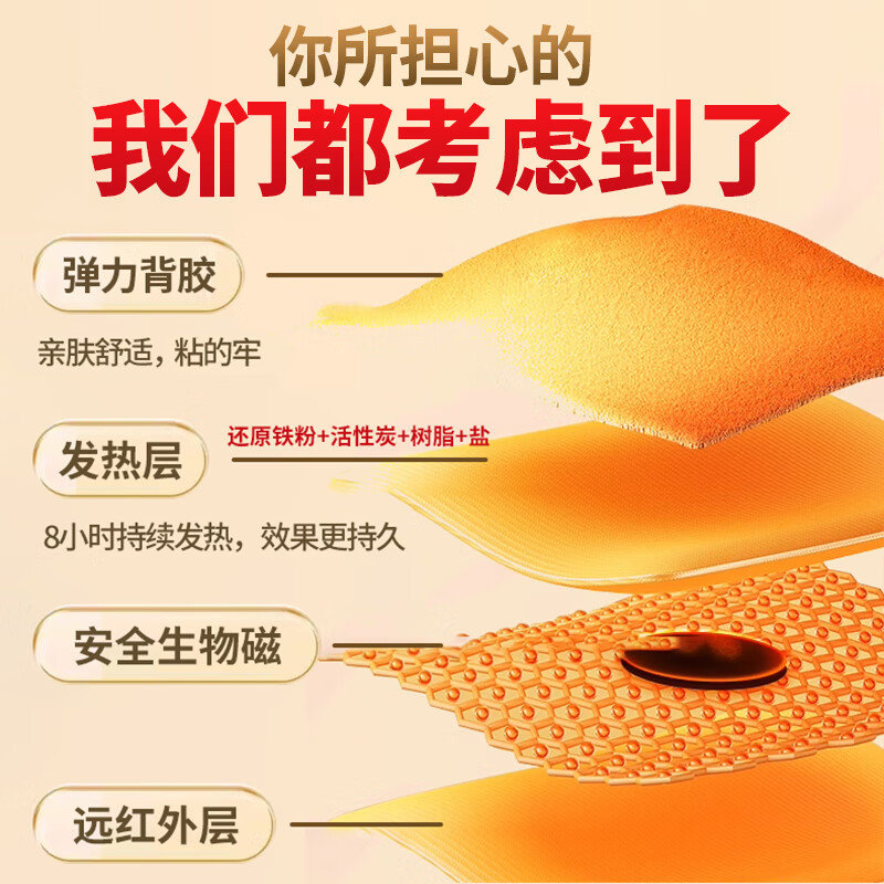 铁腰板远红外磁疗贴膝盖疼痛热敷腰椎间盘突出膏药肩周炎贴膏穴位颈椎贴 【3盒巩固装99%选择】重度疼痛 铁腰板磁疗贴