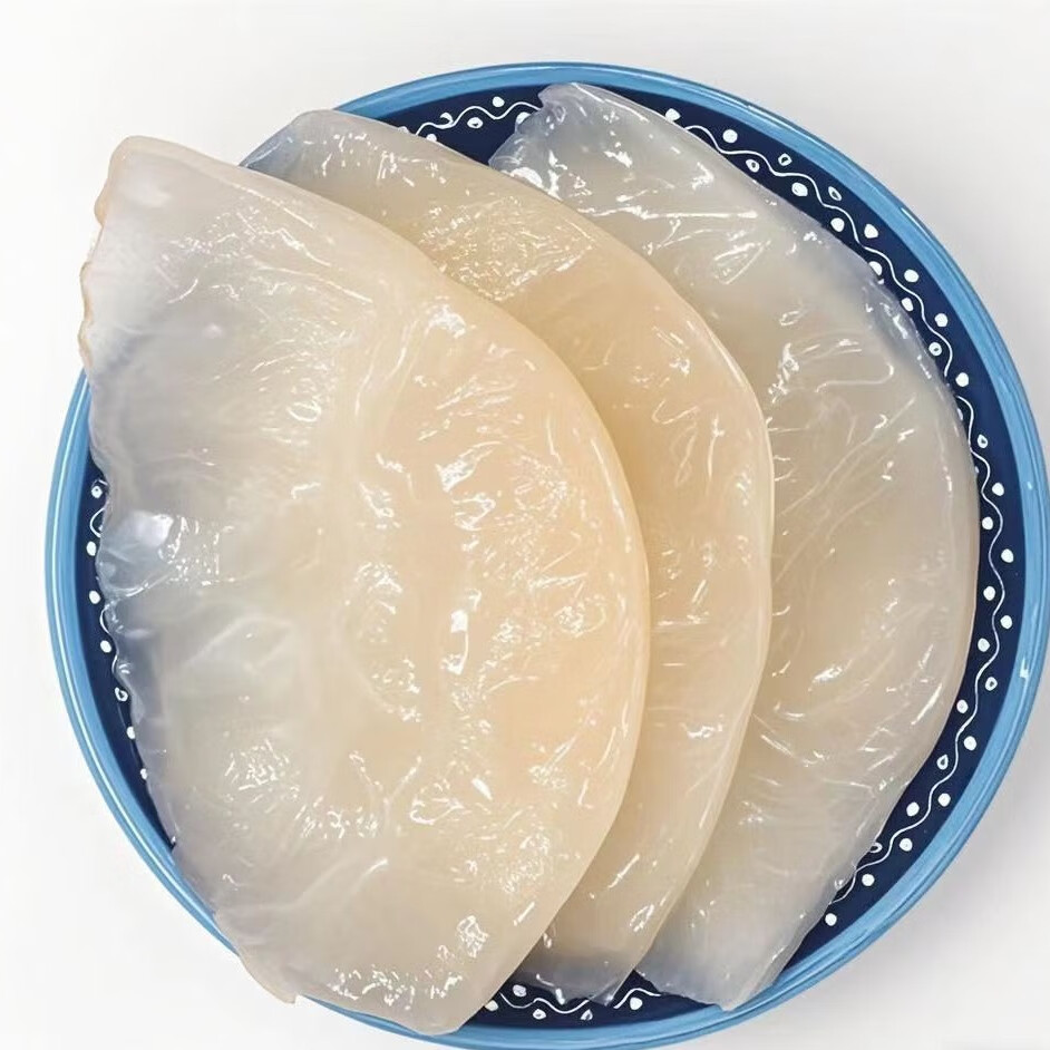 海蜇皮白皮提干正宗野生天然捕撈 脆嫩爽口 低脂健康 干凈無(wú)沙 【掌柜推薦】皮大無(wú)水無(wú)沙500g