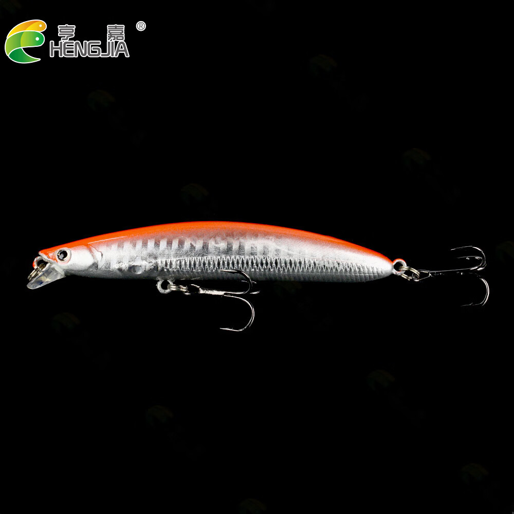 亨嘉远投浮水悬停米诺假饵路亚饵9cm/9g6#钩淡水海钓翘嘴鲈鱼鳜鱼鳡鱼 5#色 9cm/9g