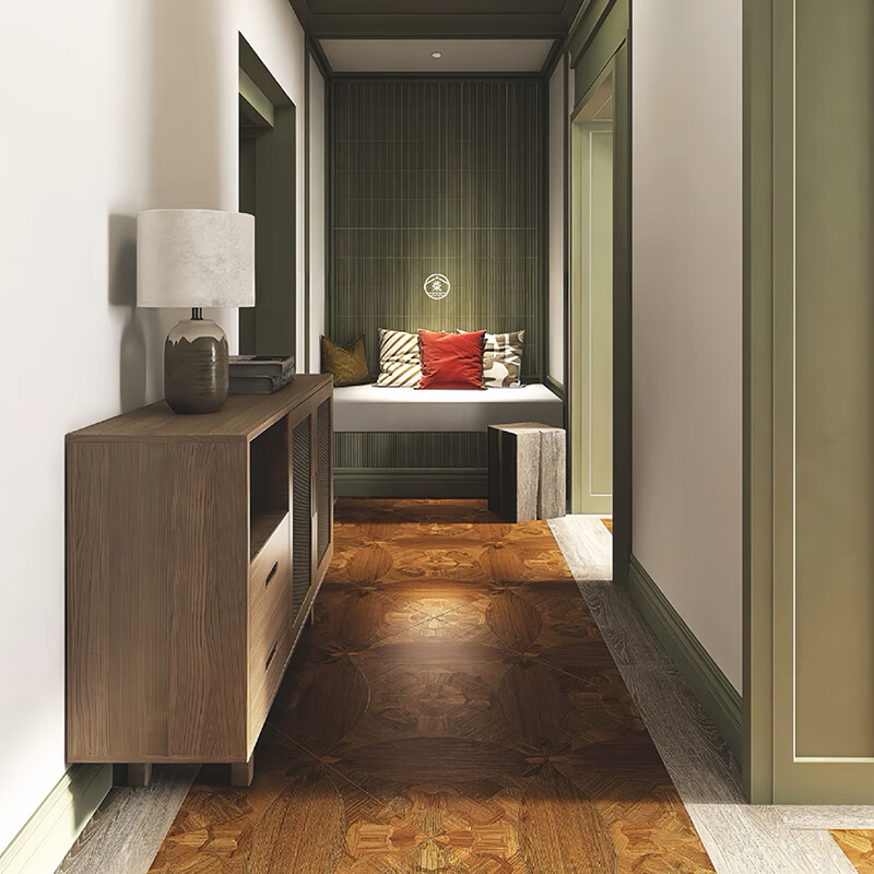 蒙诺美法式凡尔赛宫廷风800木纹砖客厅地砖卧室餐厅瓷砖民宿酒店地板