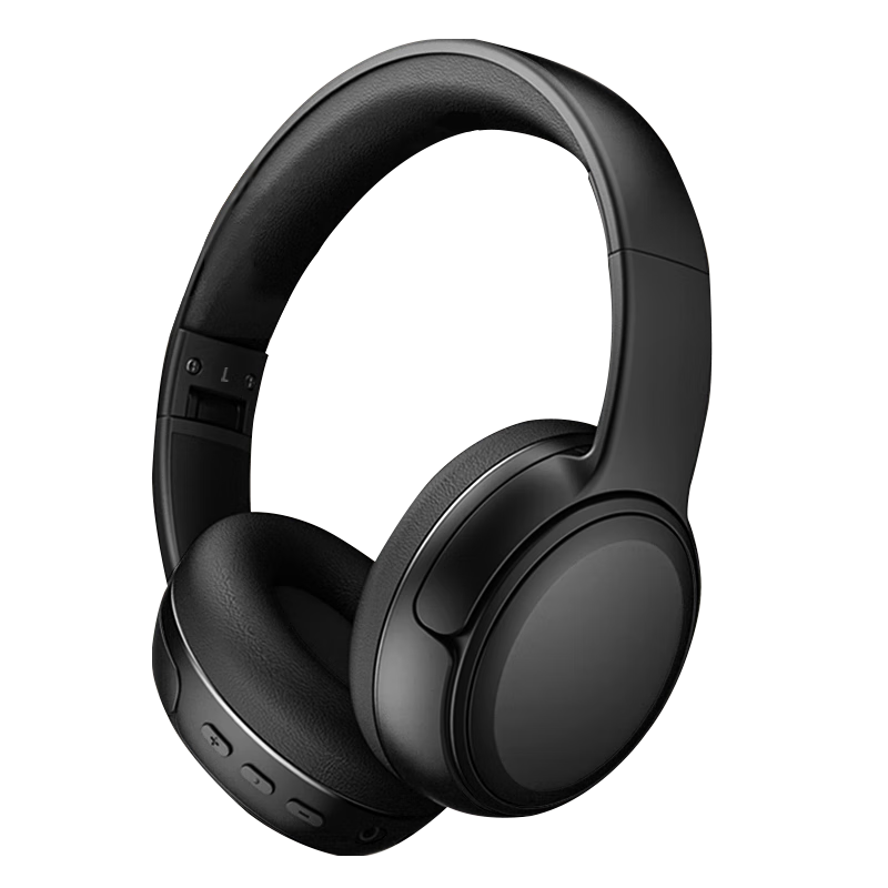 联想（Lenovo）蓝牙耳机头戴式无线降噪耳机可折叠蓝牙5.4电竞游戏音乐运动通用苹果小米手机EB320黑色