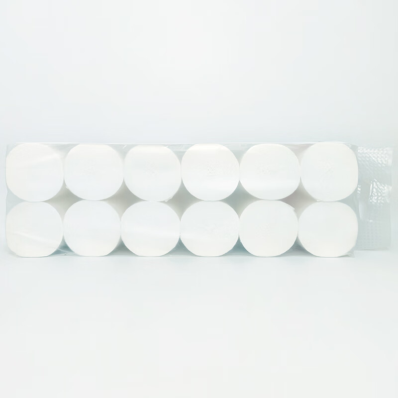 永辉优选优颂经典四层无芯卷纸155克*12卷木浆卫生纸厕纸 4层 155g*12卷 永辉优选经典无芯卷纸*1