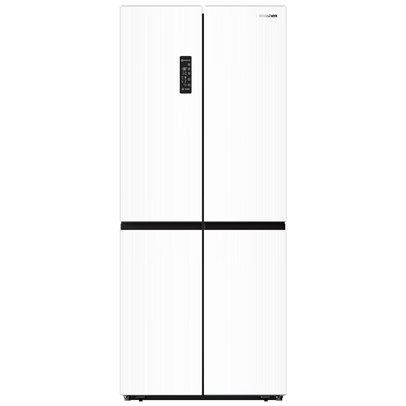容声（Ronshen）蓝光养鲜零嵌477升十字对开四开门超薄嵌入式冰箱家用一级变频大容量底部散热BCD-477WD3FPLA白色