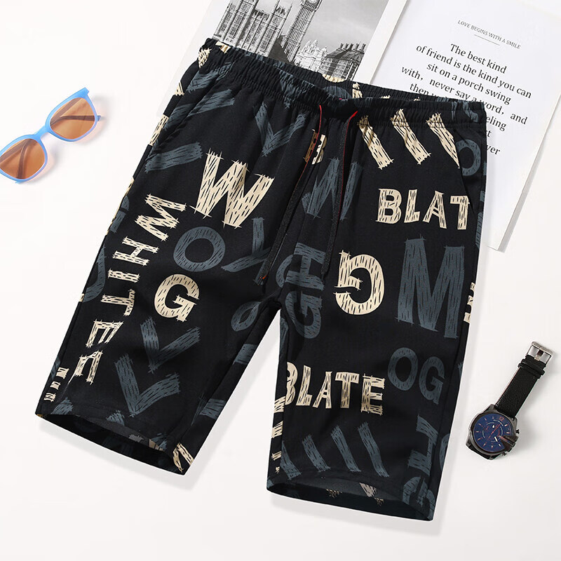 nasalike运动短裤男跑步健身2024新款休闲五分训练裤拉链大码冰丝沙滩