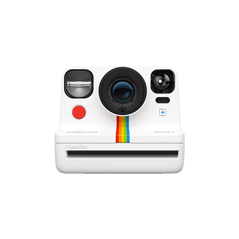 宝丽来（Polaroid）Now+Gen2拍立得相机智能蓝牙连接多滤镜复古 国庆旅游 新婚节日生日送女男友 白色【现货速发】 套餐一 相机 i-Type白框*2
