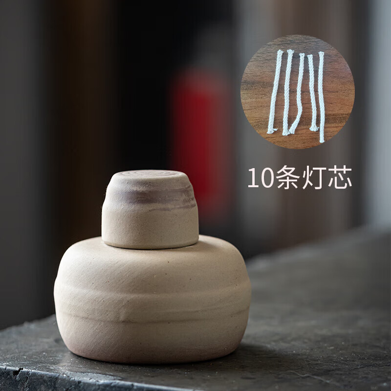 防爆酒精燈艾灸煮茶加厚小火鍋戶外專用實(shí)驗(yàn)室陶瓷點(diǎn)迷你小號 橙色