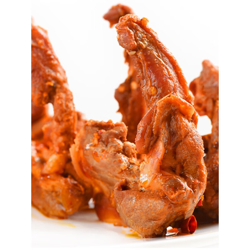 宜享健康虎钢馋私房菜 开心鸭架 四川特产香辣鸭锁骨 麻辣鸭架零食下
