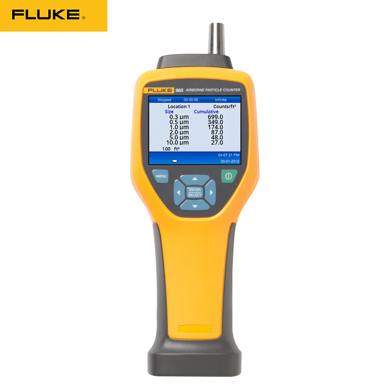 福禄克（FLUKE）F985 空气尘埃粒子计数器空气粉尘测量仪