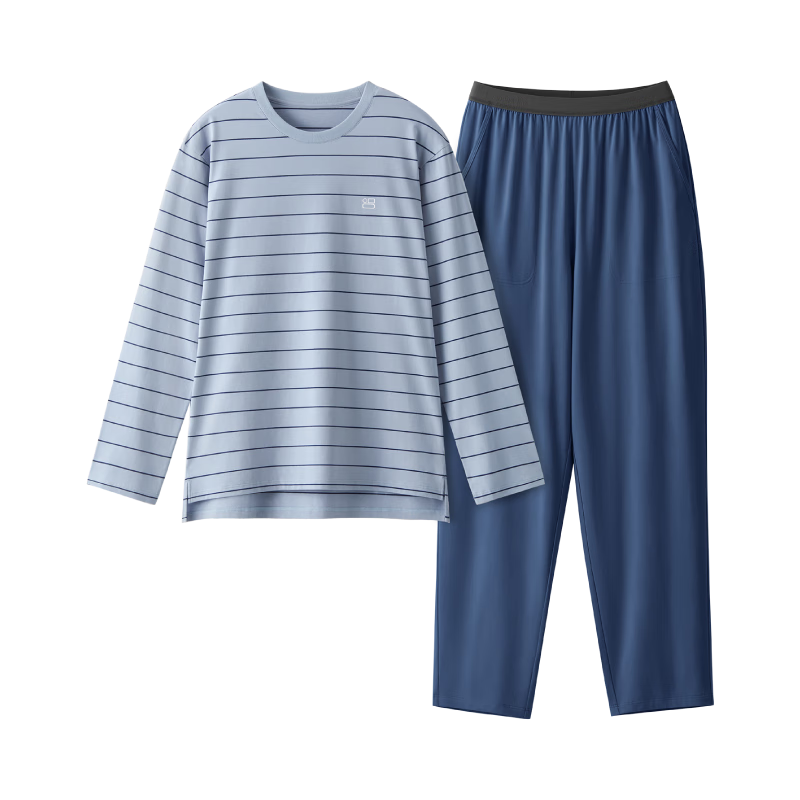 蕉内棉棉305H睡衣女士纯棉柔软情侣家居服吸湿速干长袖长裤圆领春秋季 172元