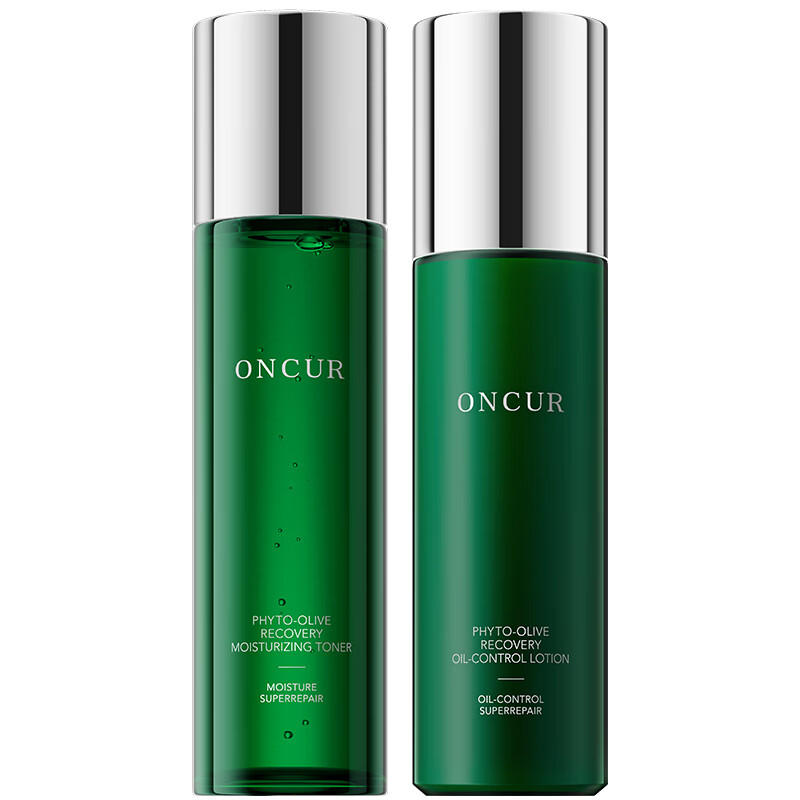 安修泽（ONCUR）40%油橄榄水乳套装舒缓修护保湿修红控油150+120ml三八节礼物