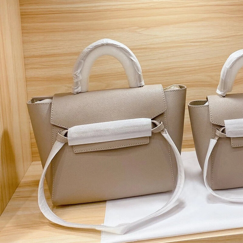 mospoke欧美女包新款翅膀包单肩斜跨手提女包鲶鱼包 中号24cm  (大象