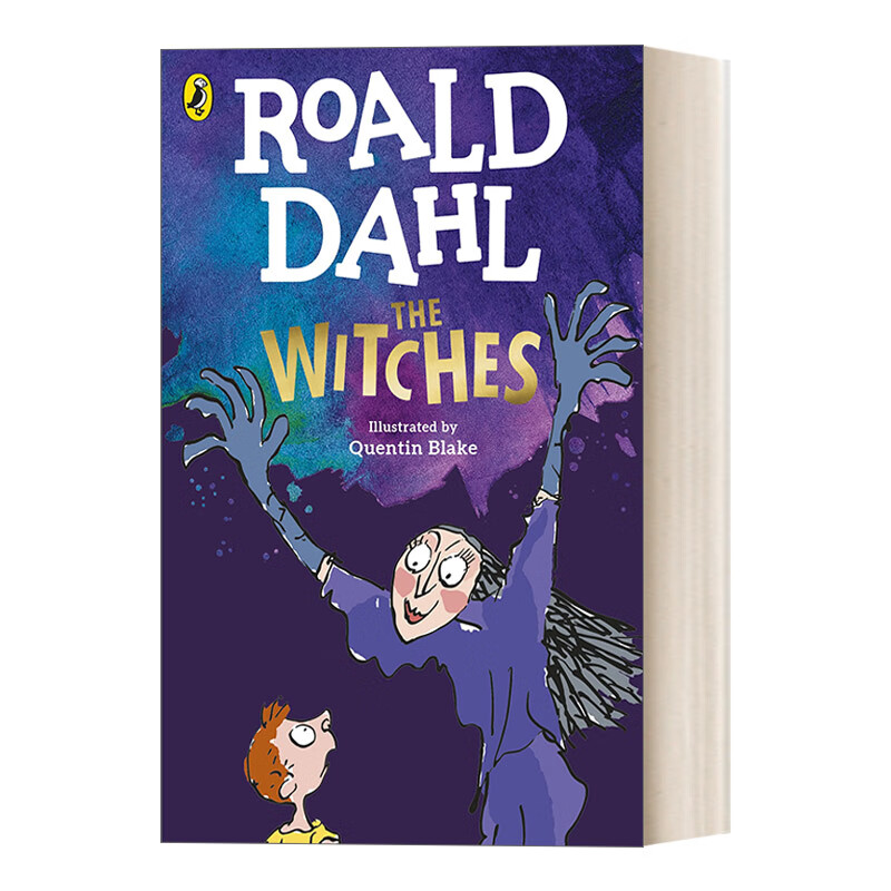 进口原版 the witches 女巫 罗尔德·达尔少年小说 新封面版 英文版