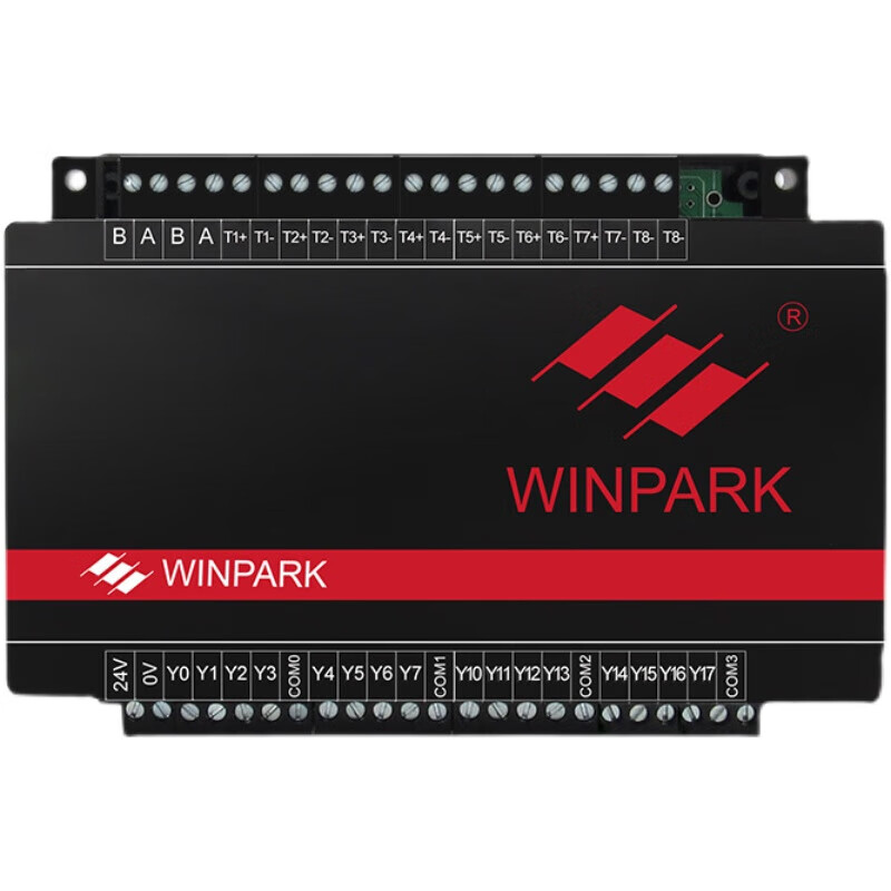 rs485 plc多路温度采集模块 4路温度4路固态加热4路报警