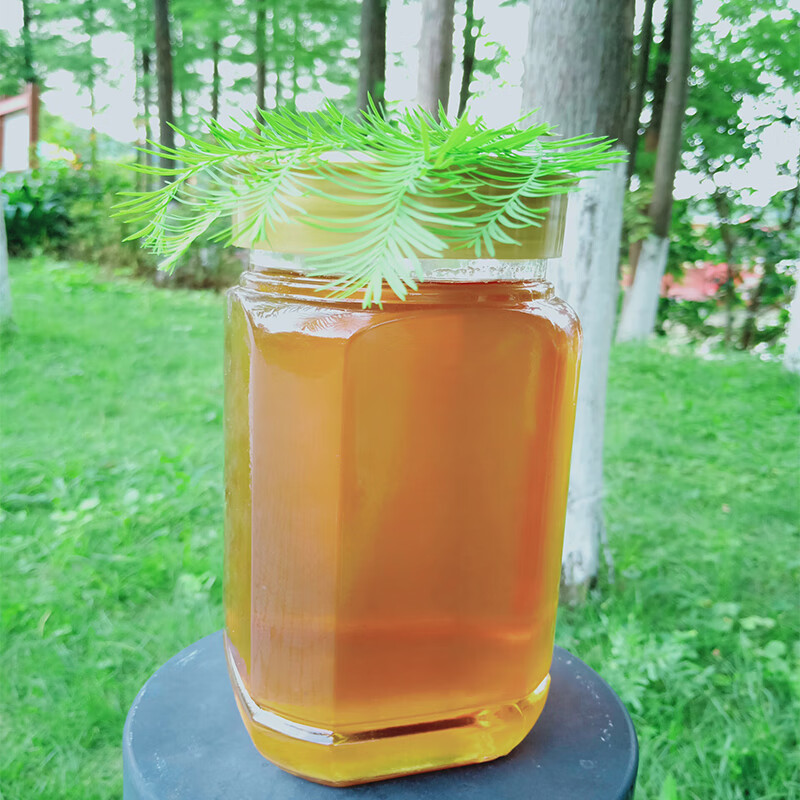 荔枝蜜蜂蜜纯正天然农家自产新鲜峰蜜糖无添加 2斤装荔枝蜜(玻璃瓶装)