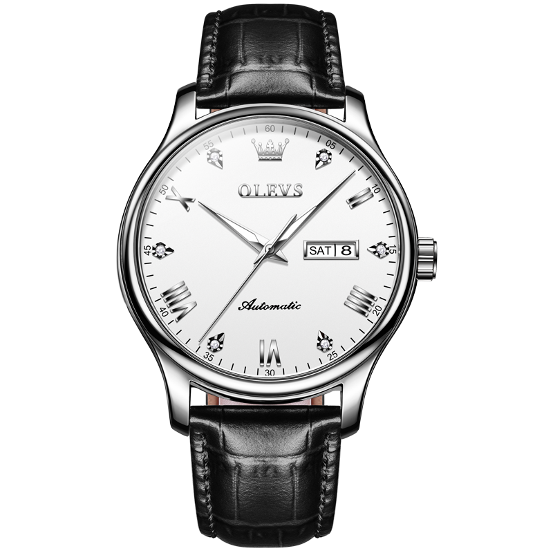 ���ڲ�����ŷ��ʱ��OLEVS�����˽������ֱ��л�е��ȫ�Զ���ʿ�ֱ�ҹ���ˮ˫�����ߵ��б� OLEVS-9932-��Ƥ����