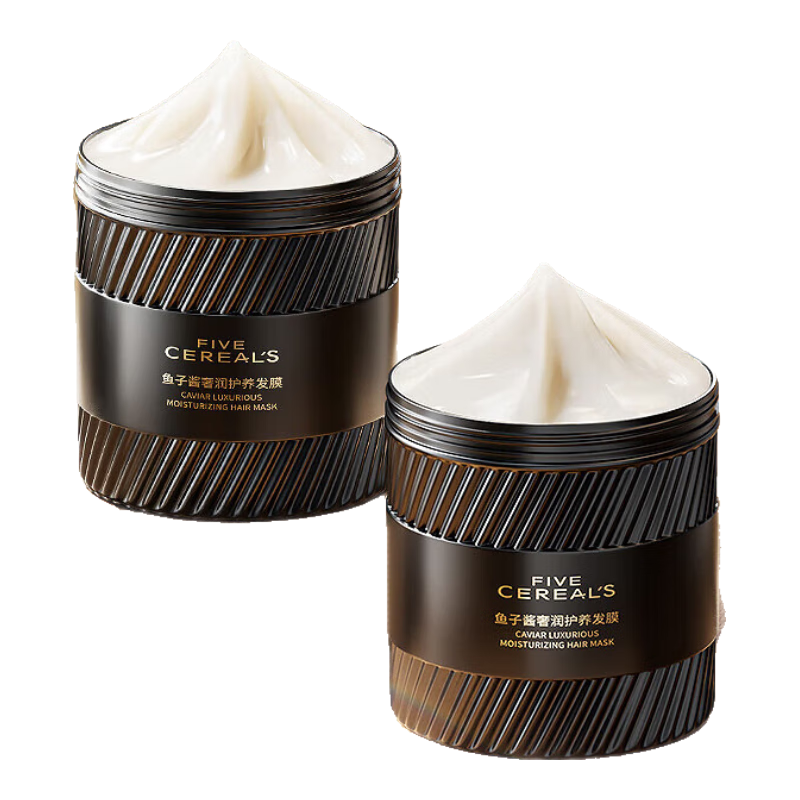 韩方五谷鱼子酱发膜蛋白营养修复头发防掉发干枯改善毛躁柔顺光泽护发素