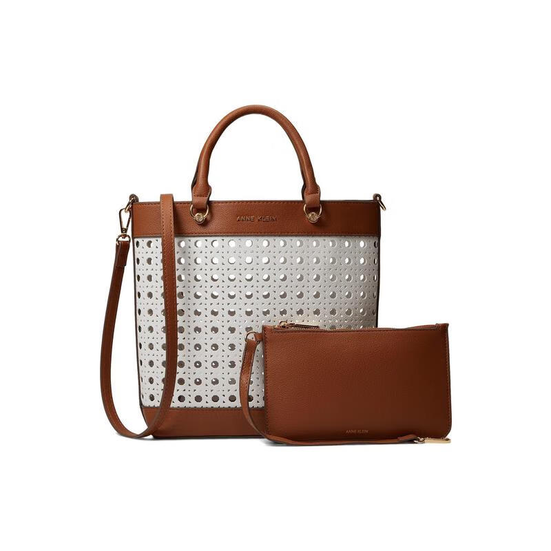 安妮克莱因(anne klein)女士手提包 女包 perf 商务休闲通勤托特包单