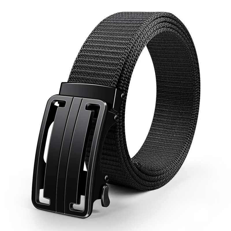 歌带盾男士休闲百搭加长编织腰带男款户外运动时尚裤腰带简约潮流