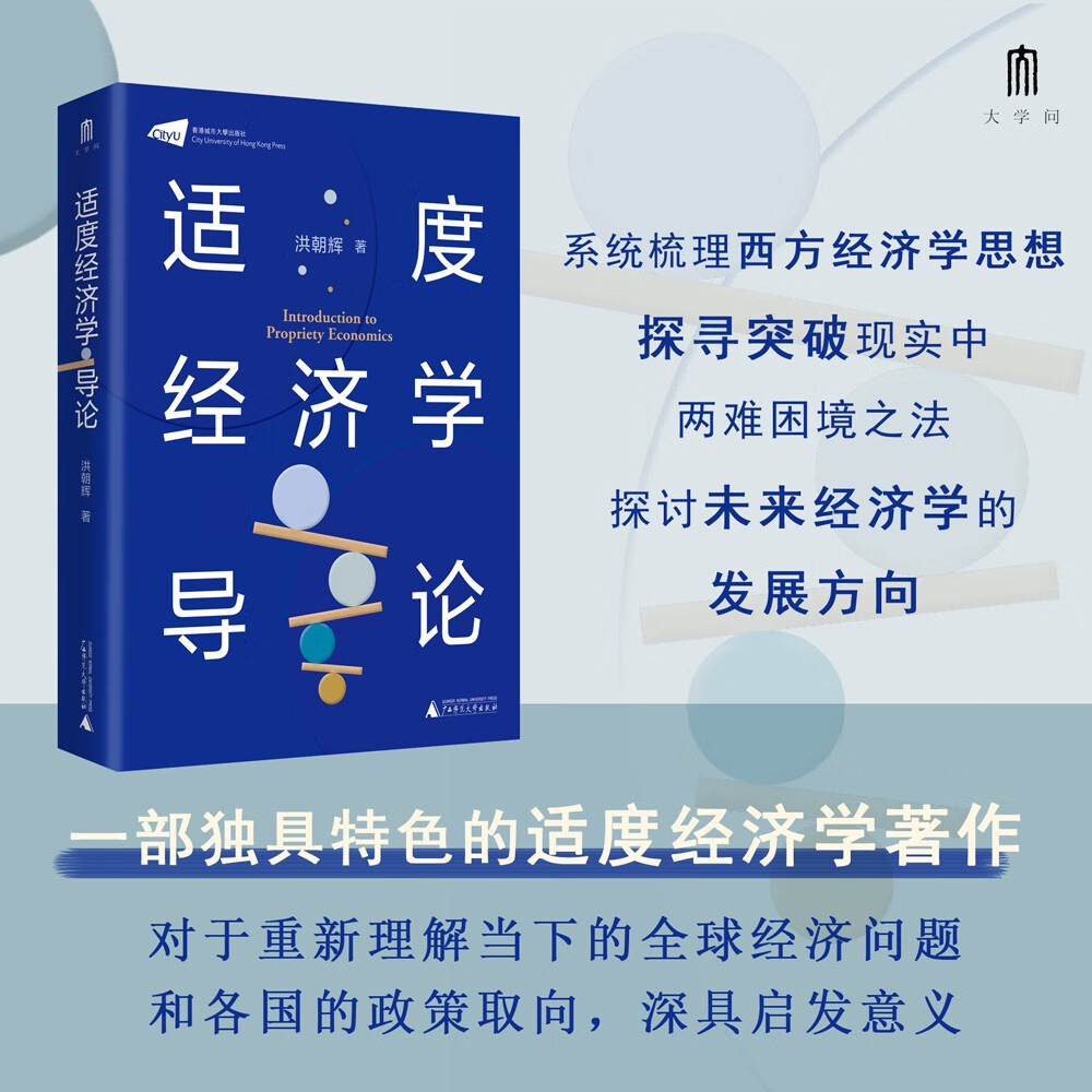 大学问·适度经济学导论（著名学者李怀印、周其仁、杨壮等一致推荐，系统阐述适度经济学的力作）