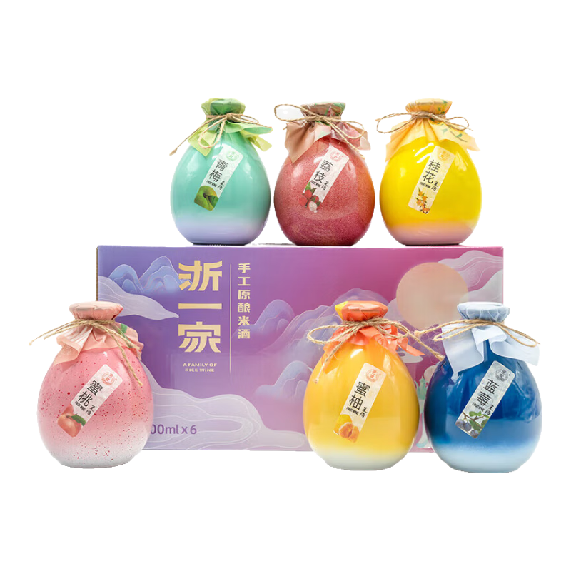 ��һ�� ��ζ�������500ml*6ƿ 6��΢�� ��ζ�׾ƻ�����Ŵ�׾�������