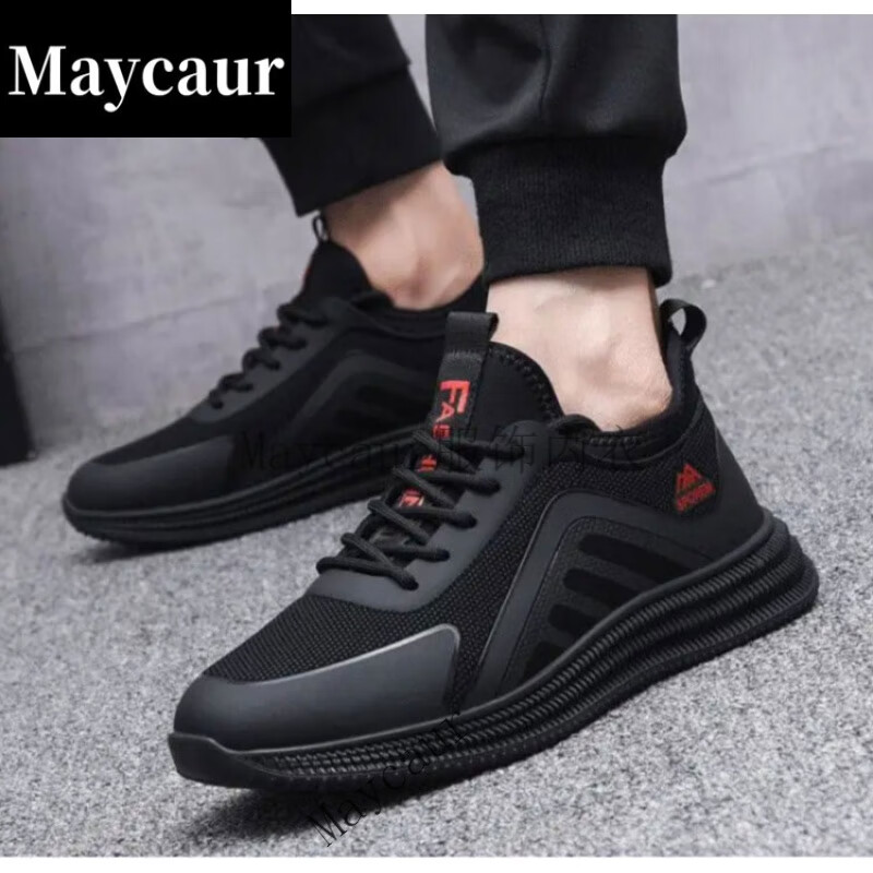 maycaur英伦班纳男鞋飞行员休闲鞋黑科技轻便缓震鞋男士透气板鞋子