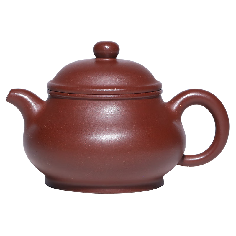 金鑲玉紫砂茶壺 宜興原礦家用喝茶泡茶壺功夫茶具送人禮盒 紫泥潘壺