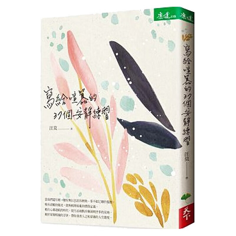 写给喧嚣的37个安静练习 台版原版 汪莫 天下生活