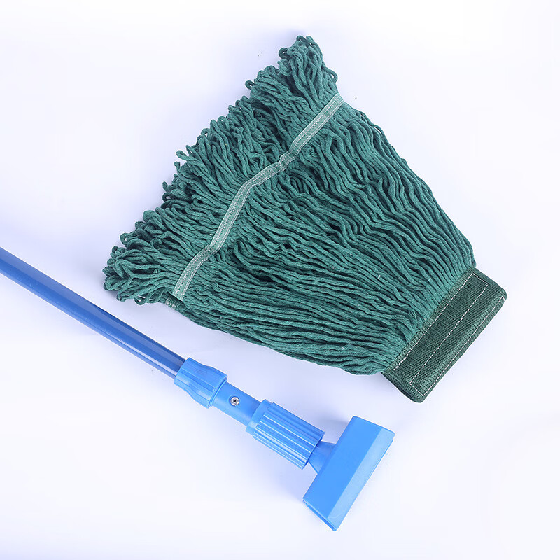 拖把医院拖把分色保洁工厂专用头彩色墩布头肯德基式美式拖头拖布
