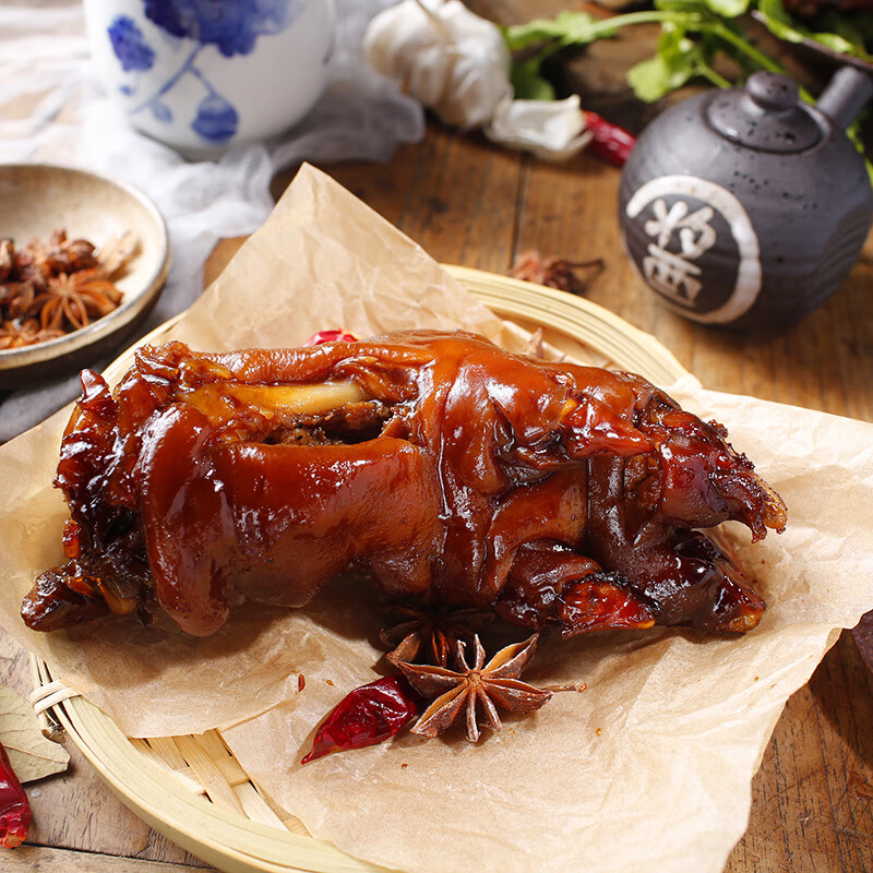 沈厅正宗沈万三苏州昆山特产酱猪蹄卤味猪手熟食腊味肉类万三蹄猪爪