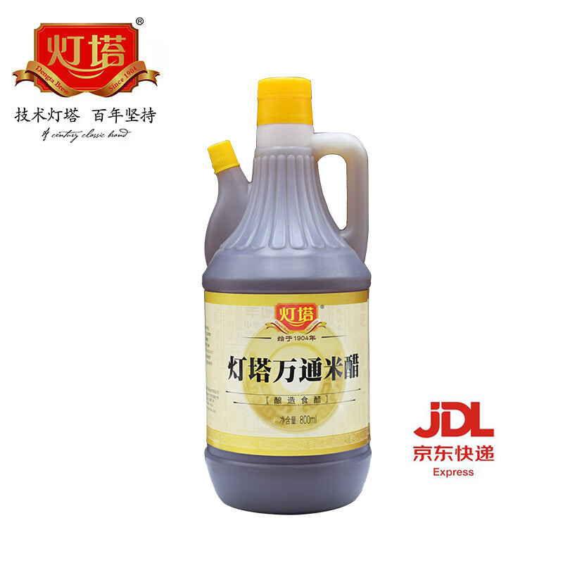 灯塔(dengta brew since1904) 灯塔万通米醋800ml/桶调味品 800ml