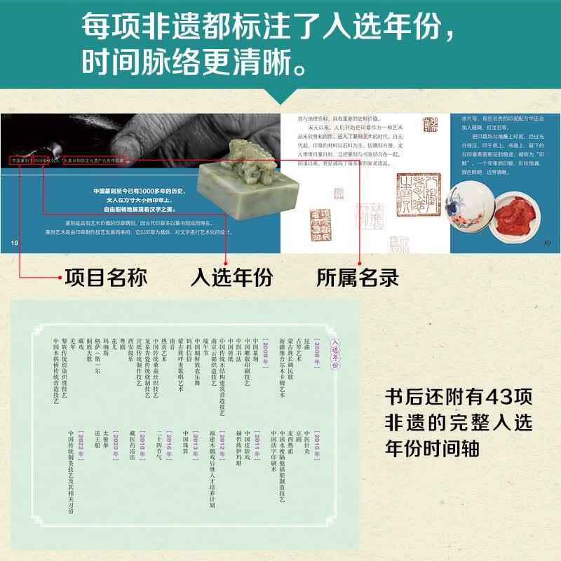非遗里的中国 中小学文化传承知识读本 精装共3册暑假阅读暑假课外书课外暑假自主阅读暑期假期读物详情图