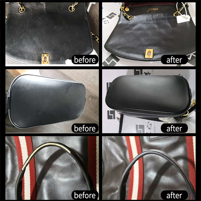 适配于奢侈品包包皮带修复翻新磨损补色清洗护理lv换配皮维修边油镀金