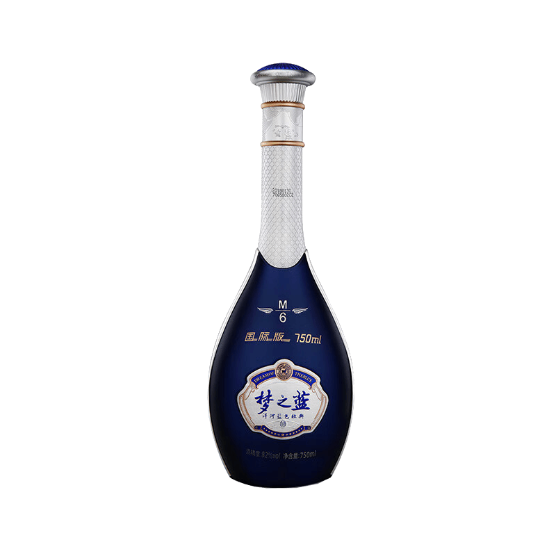 YANGHE 洋河 梦之蓝M6国际版白酒 52度750ML单瓶装