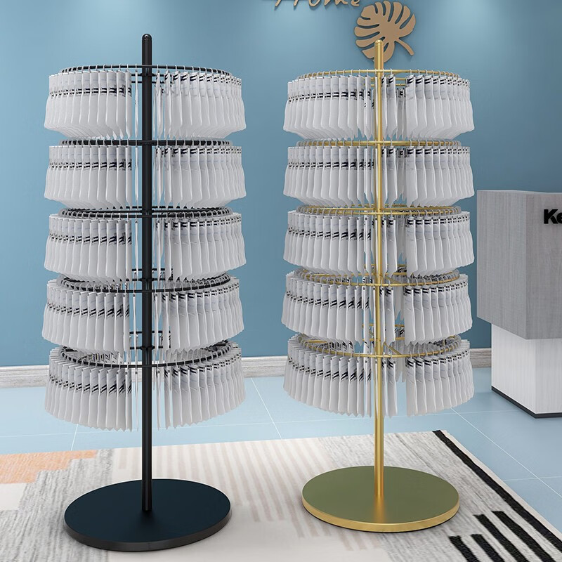 欧思林落地式旋转袜子架内衣架挂钩手机套手机壳配件摆摊饰品店挂货架