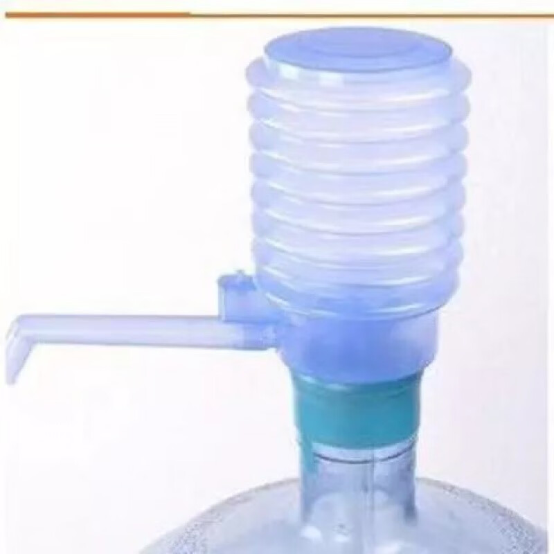 【精选】手压式抽水器纯净水桶出水压水器大桶饮水机家用桶装水矿 简易版-+管子-带止水 一只装