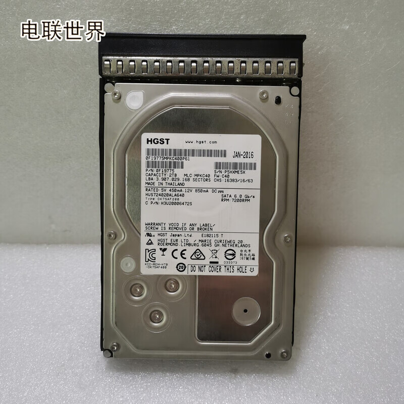 二手 IBM ST2000NM0055 1V4104-002 ZC211Y08 2TSATA硬盘